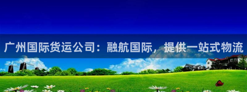 尊龙凯时的最新消息：广州国际货运公司：融航国际，提供一站